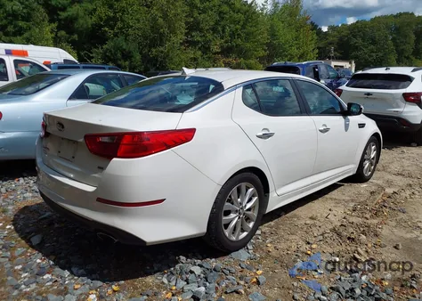 2015 Kia Optima Lx из США, поврежденный, VIN KNAGM4A77F5617801